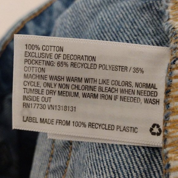 π«SOLD Wild Fable - Happy Embroidery Highest Rise Mom Shorts - Picture 12 of 13